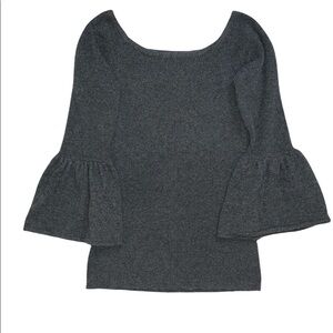 Oats Cashmere Sweater with Bell‎ Sleeves